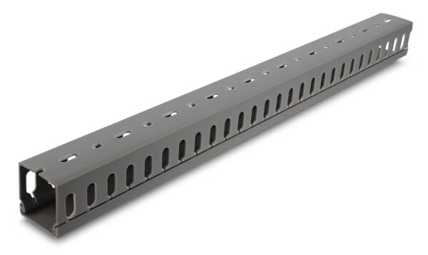 DELOCK cable management 22029, πλαστικό, 40x40mm, 1m, γκρι