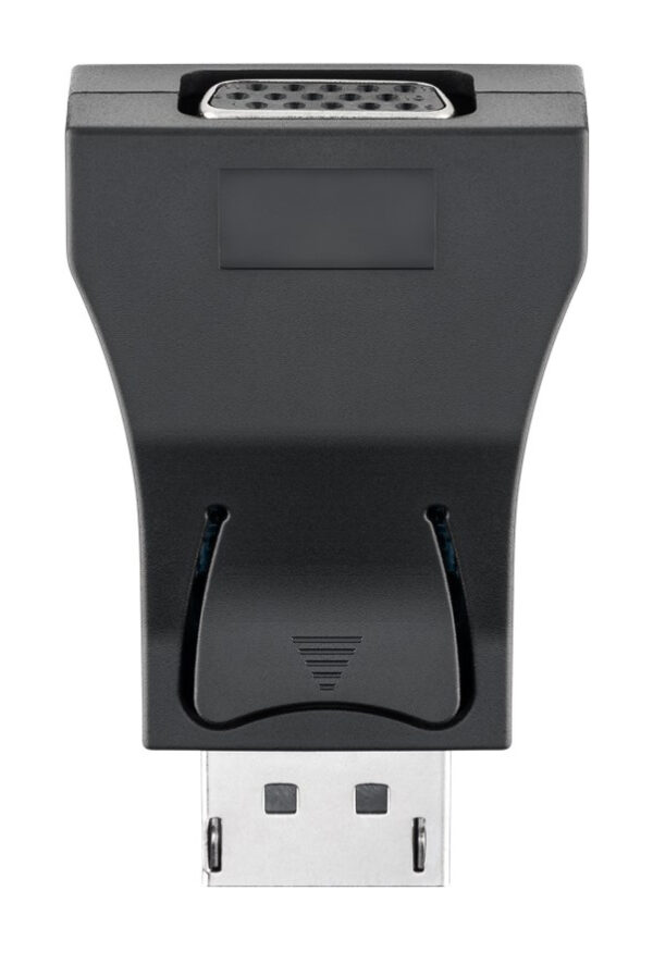 GOOBAY αντάπτορας DisplayPort σε VGA 63489, gold-plated, μαύρος