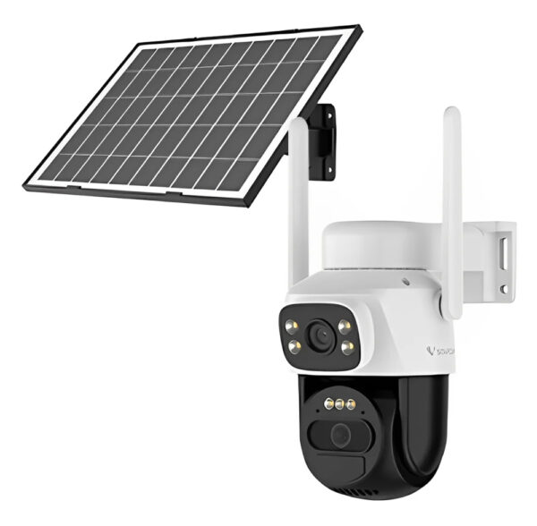 VSTARCAM smart ηλιακή κάμερα BG622DR, dual lens, 2MP, 4G, SD, PTZ, IP66