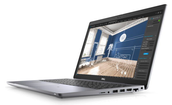 DELL Laptop Precision 3560, Factory Refurbished Grade A, i7-1165G7, 16/512GB SSD, 15.3", Cam, Quadro T600, Windows 11 Pro