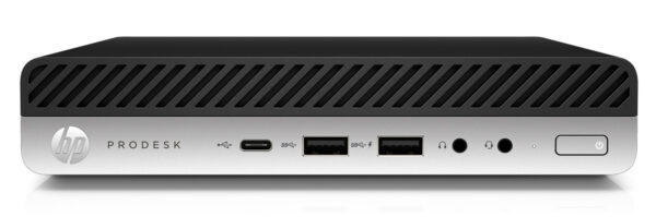 HP PC ProDesk 600 G4 Tiny, Refurbished Grade A Repainted, i5-8500T, 8GB, 256GB M.2, FreeDOS