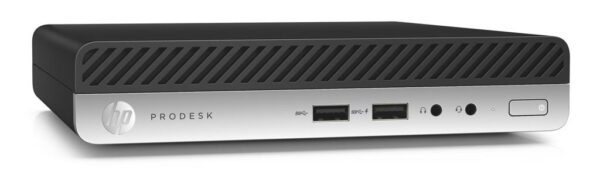 HP PC ProDesk 400 G4 Micro, Refurbished Grade A Repainted, i3-8100T, 8/256GB M.2, FreeDOS