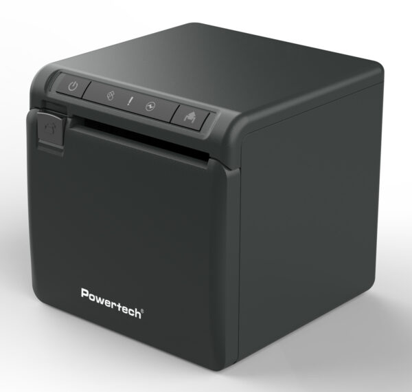 POWERTECH θερμικός εκτυπωτής αποδείξεων PT-1507, USB/Ethernet/Serial, auto cutter, μαύρος