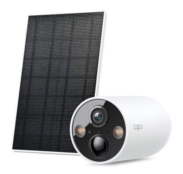 TP-LINK smart ηλιακή κάμερα Tapo C425 KIT, 2K, Wi-Fi, IP66, V.1.20