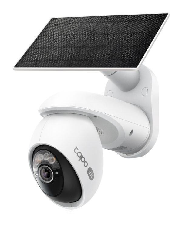 TP-LINK smart ηλιακή κάμερα Tapo C660 KIT, 4K/8MP, WiFi, PTZ, SD, IP65, EU/1.0