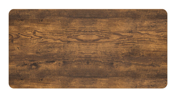 BRATECK επιφάνεια γραφείου TP12060R-2P, 120x60x1.8cm, καφέ ξύλινη
