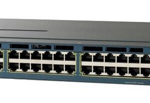 CISCO used Catalyst WS-C3560X-48P-L Switch, 48 ports PoE, 1x PSU, Managed