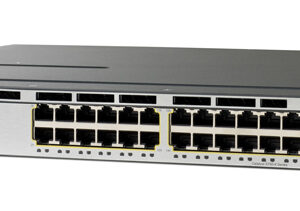 CISCO used Switch Catalyst WS-C3750X-24T-E, 24x 10/100/1000 Ports